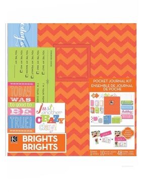 K&Company Pocket Journal and Scrapbook Kit Set
